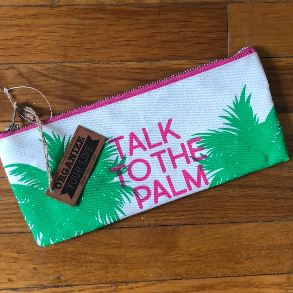 Talk to the palm pencil case
